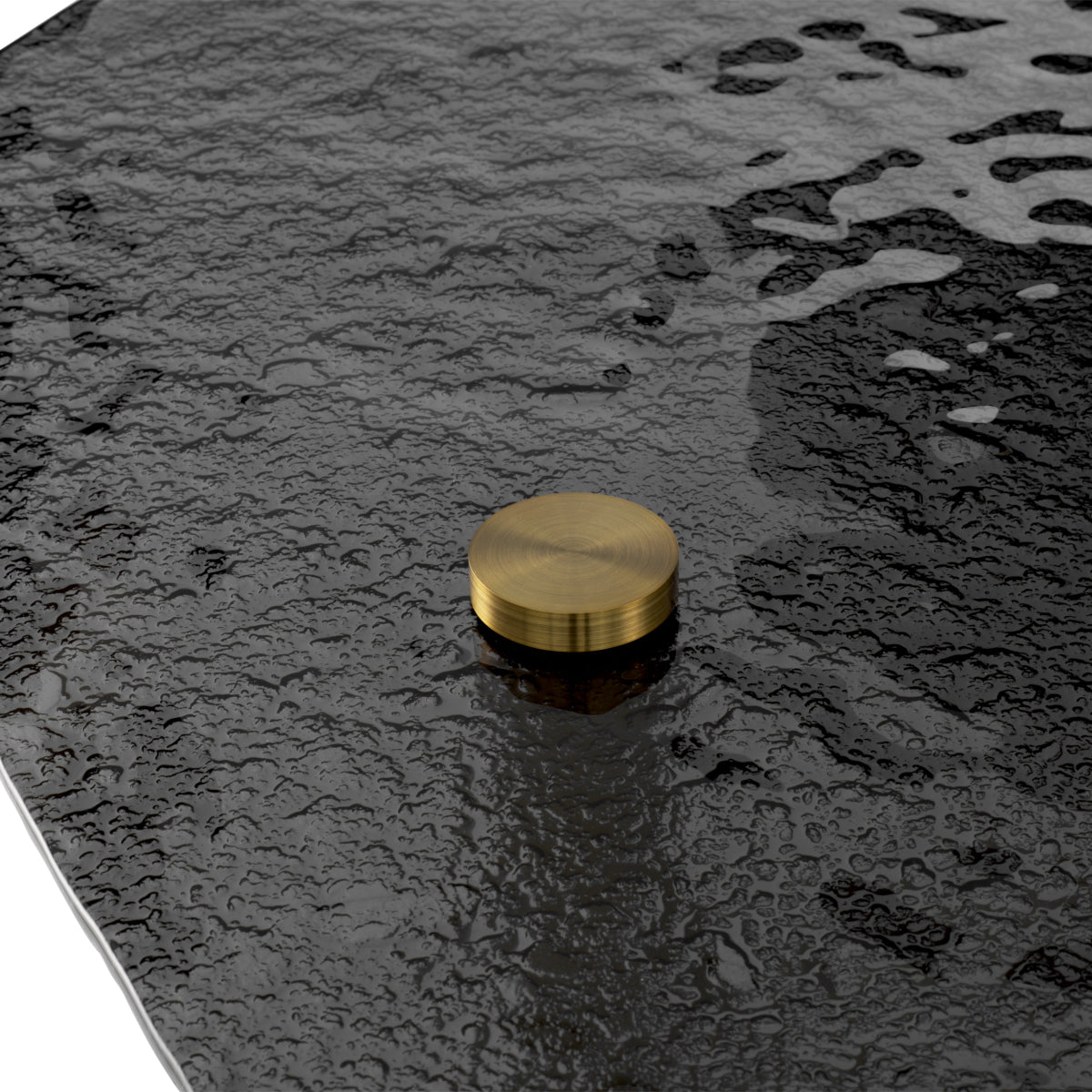 Black Glass Coffee Table Cortes | Eichholtz Miami