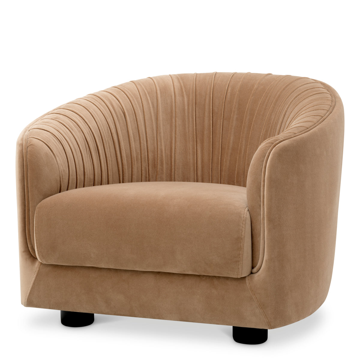 Pleated Lounge Chair Jameson | Eichholtz Miami