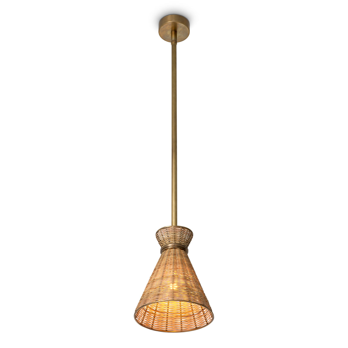 Rattan Pendant Light Kon Tiki | Eichholtz Miami