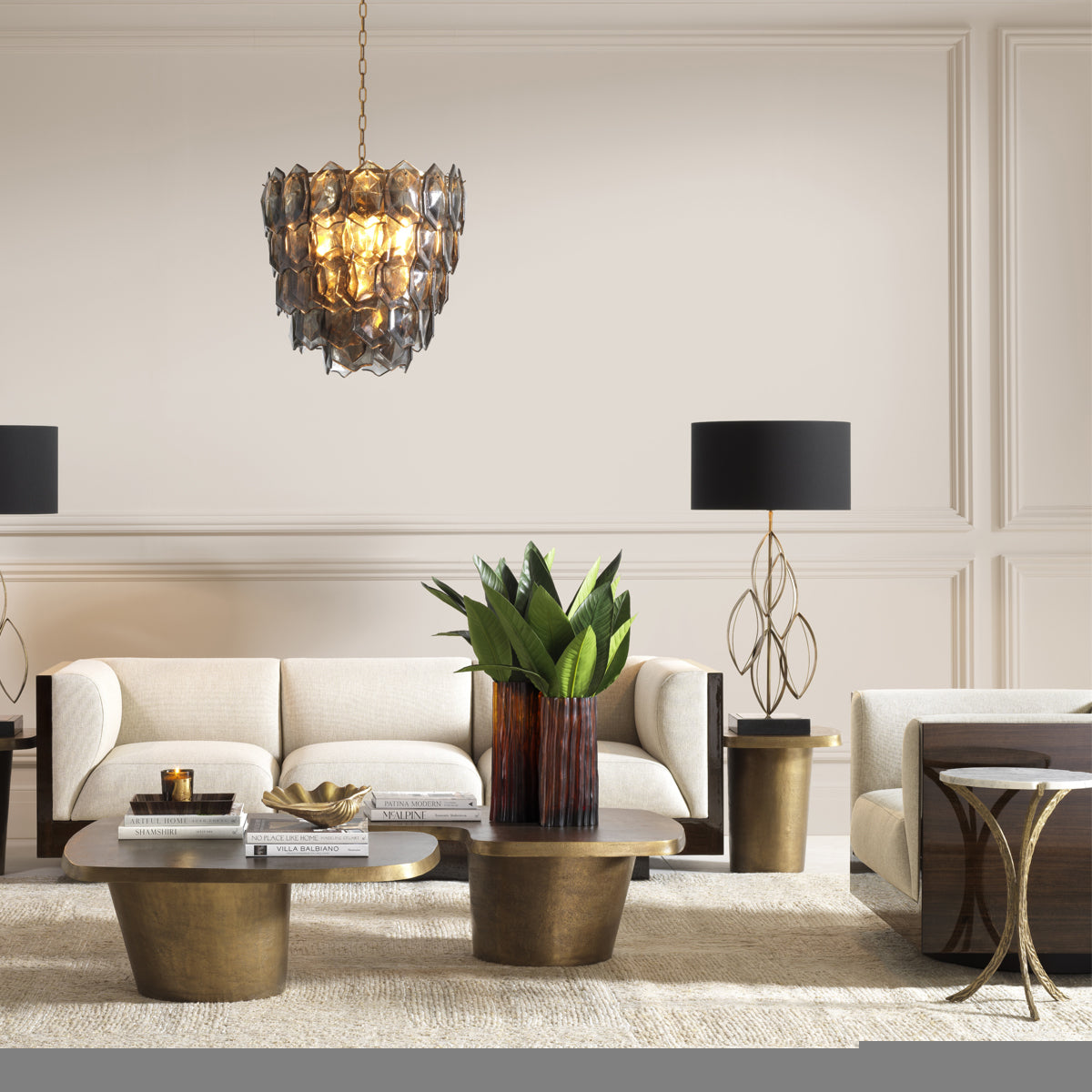 White Marble Side Table Emmeline | Eichholtz Miami