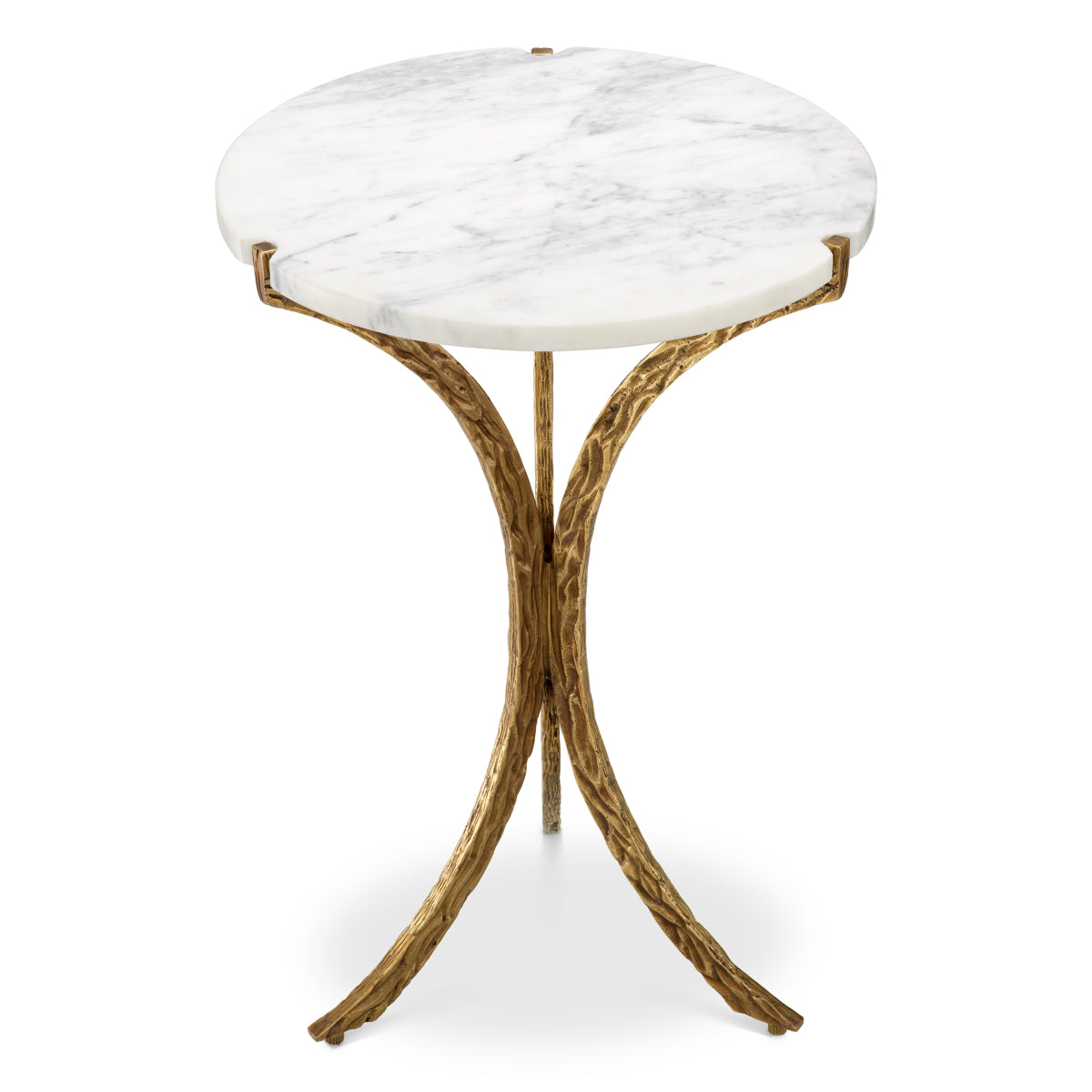 White Marble Side Table Emmeline | Eichholtz Miami