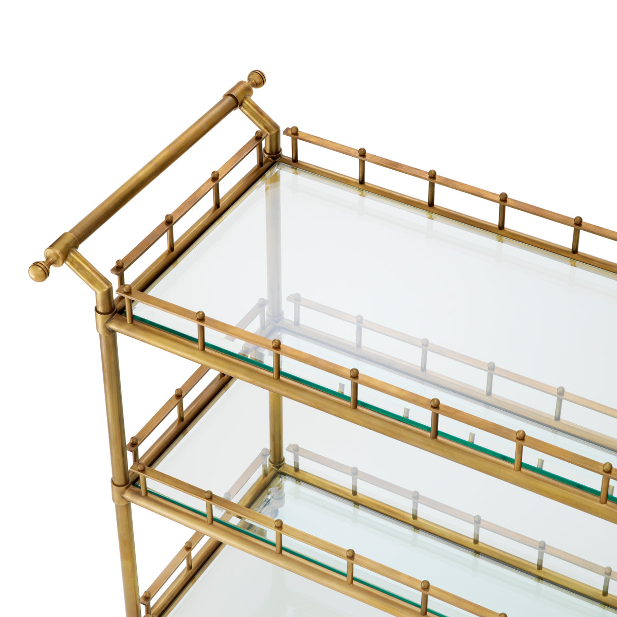 Vintage Brass Trolley Scarlett | Eichholtz Miami