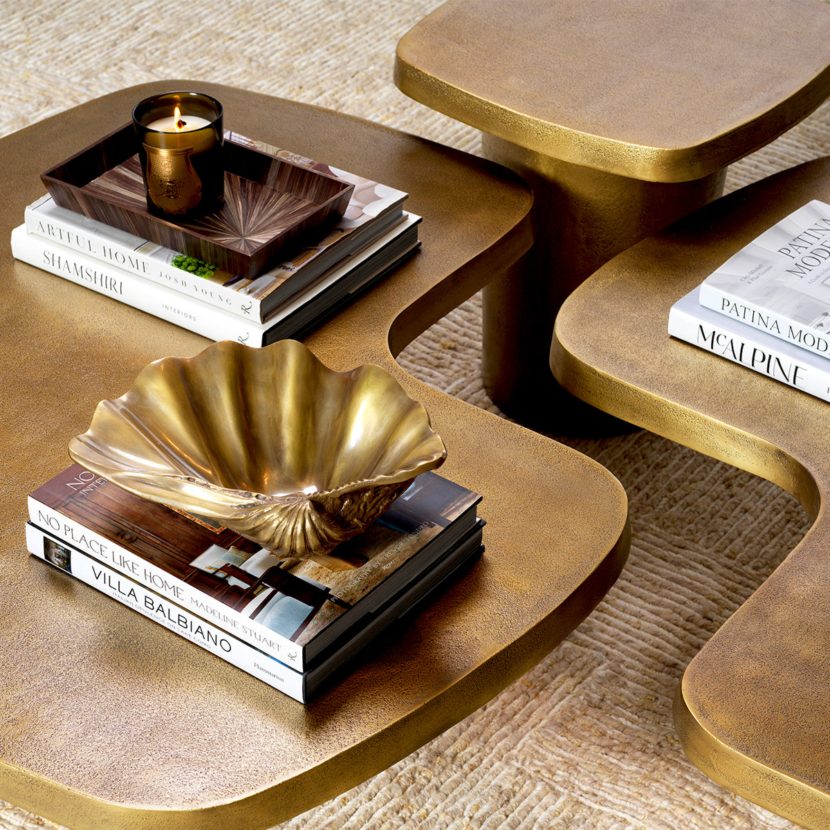 Brass Shell Decor Object Amandine | Eichholtz Miami