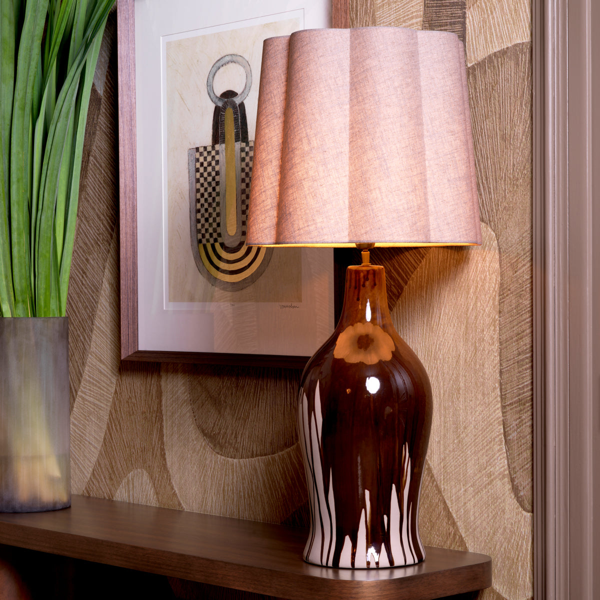 Ceramic Base Table Lamp Beatriz | Eichholtz Miami