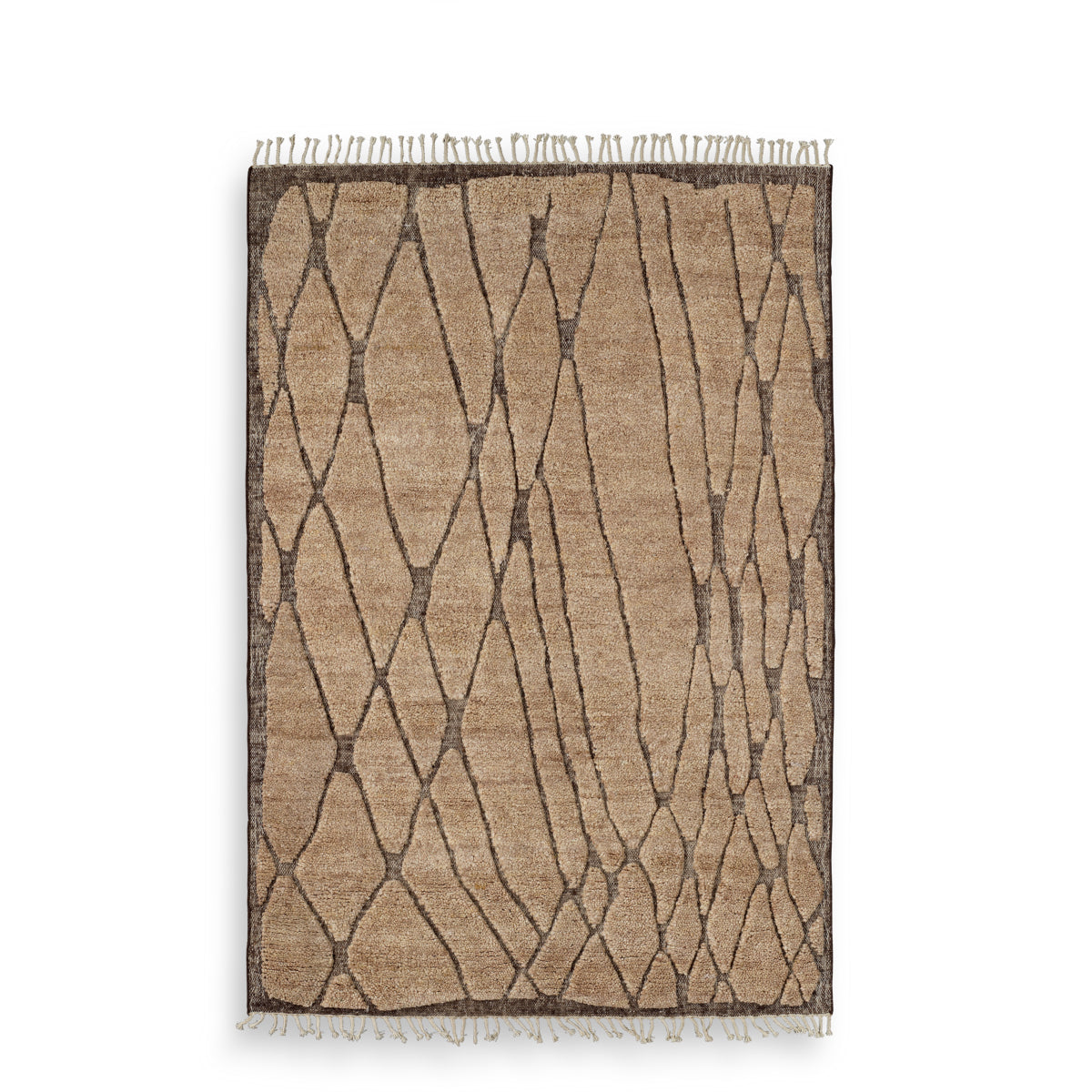 Brown Wool Carpet Coralie | Eichholtz Miami