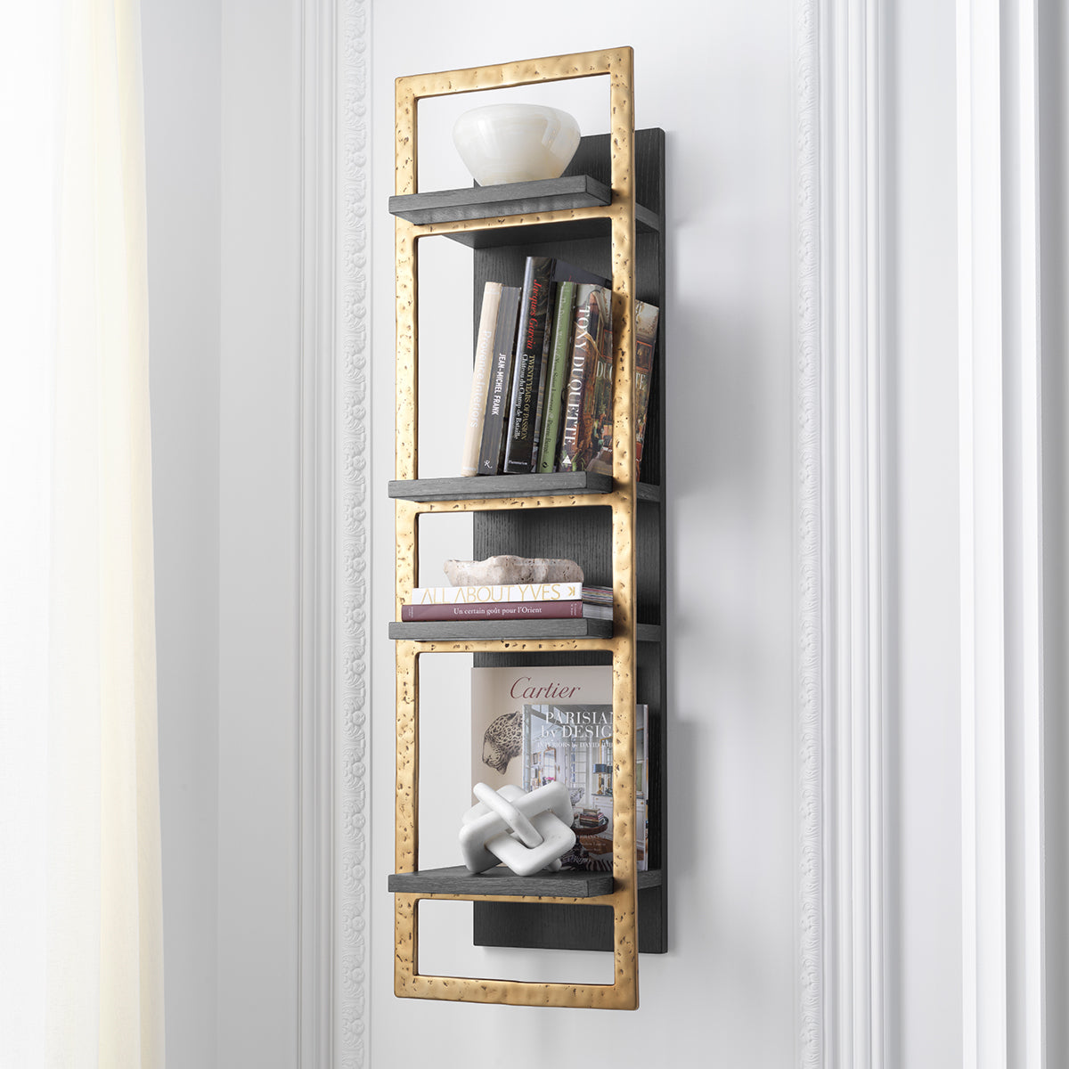 Black Oak Wall Cabinet Belcanto | Eichholtz Miami