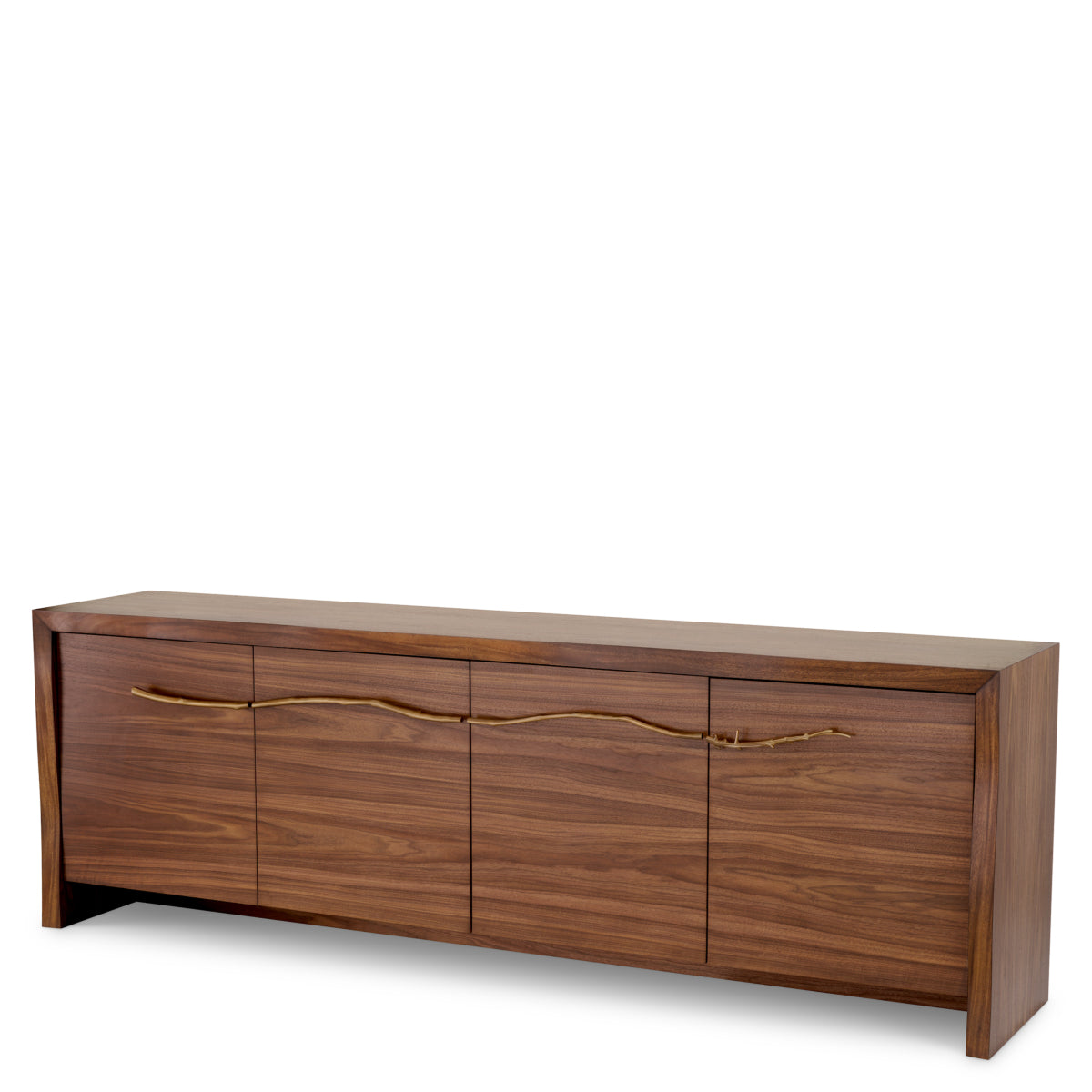 Walnut Veneer 4-Door Dresser Charford | Eichholtz Miami