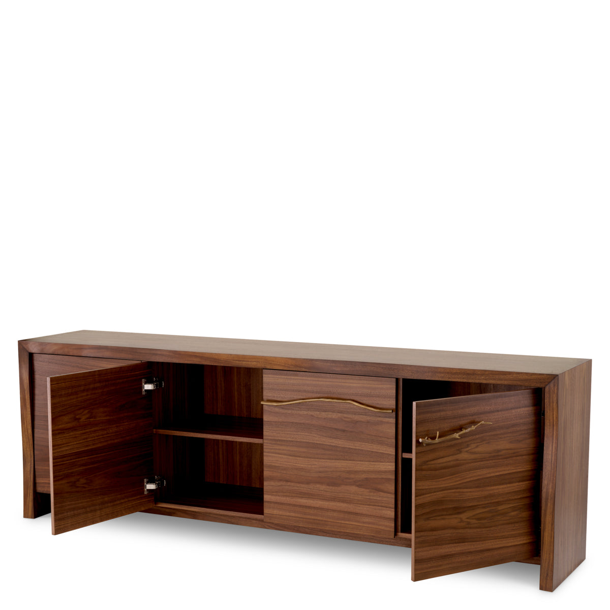 Walnut Veneer 4-Door Dresser Charford | Eichholtz Miami