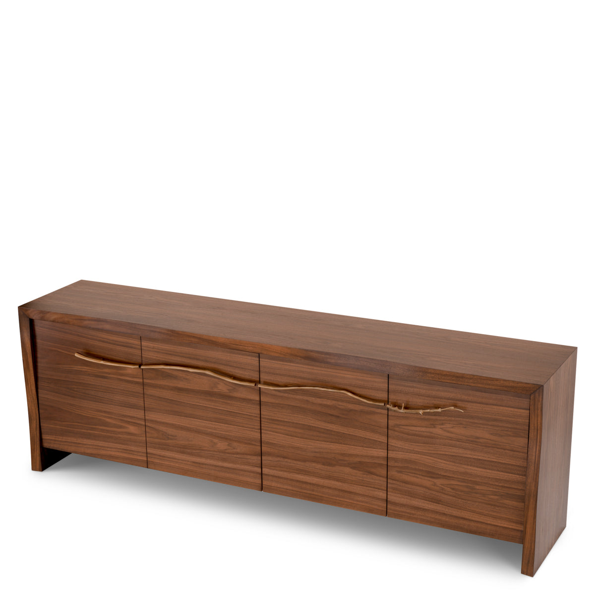 Walnut Veneer 4-Door Dresser Charford | Eichholtz Miami