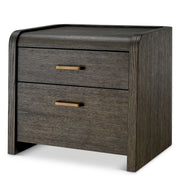 Oak 2-Drawer Nightstand Joane | Eichholtz Miami