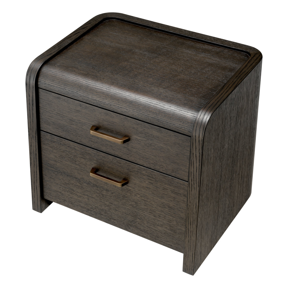 Oak 2-Drawer Nightstand Joane | Eichholtz Miami