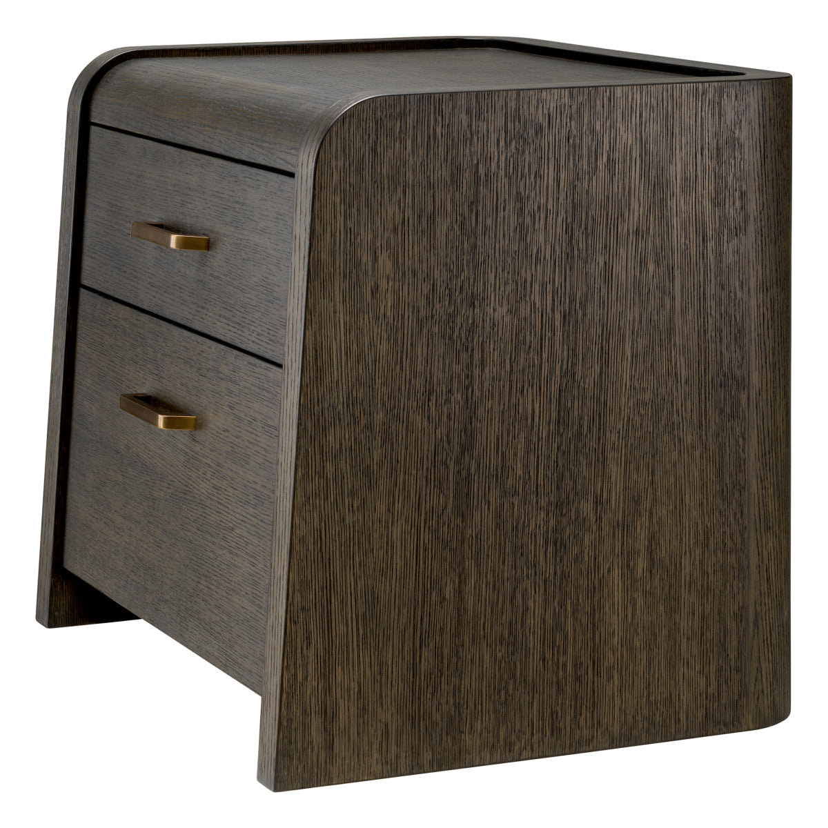Oak 2-Drawer Nightstand Joane | Eichholtz Miami