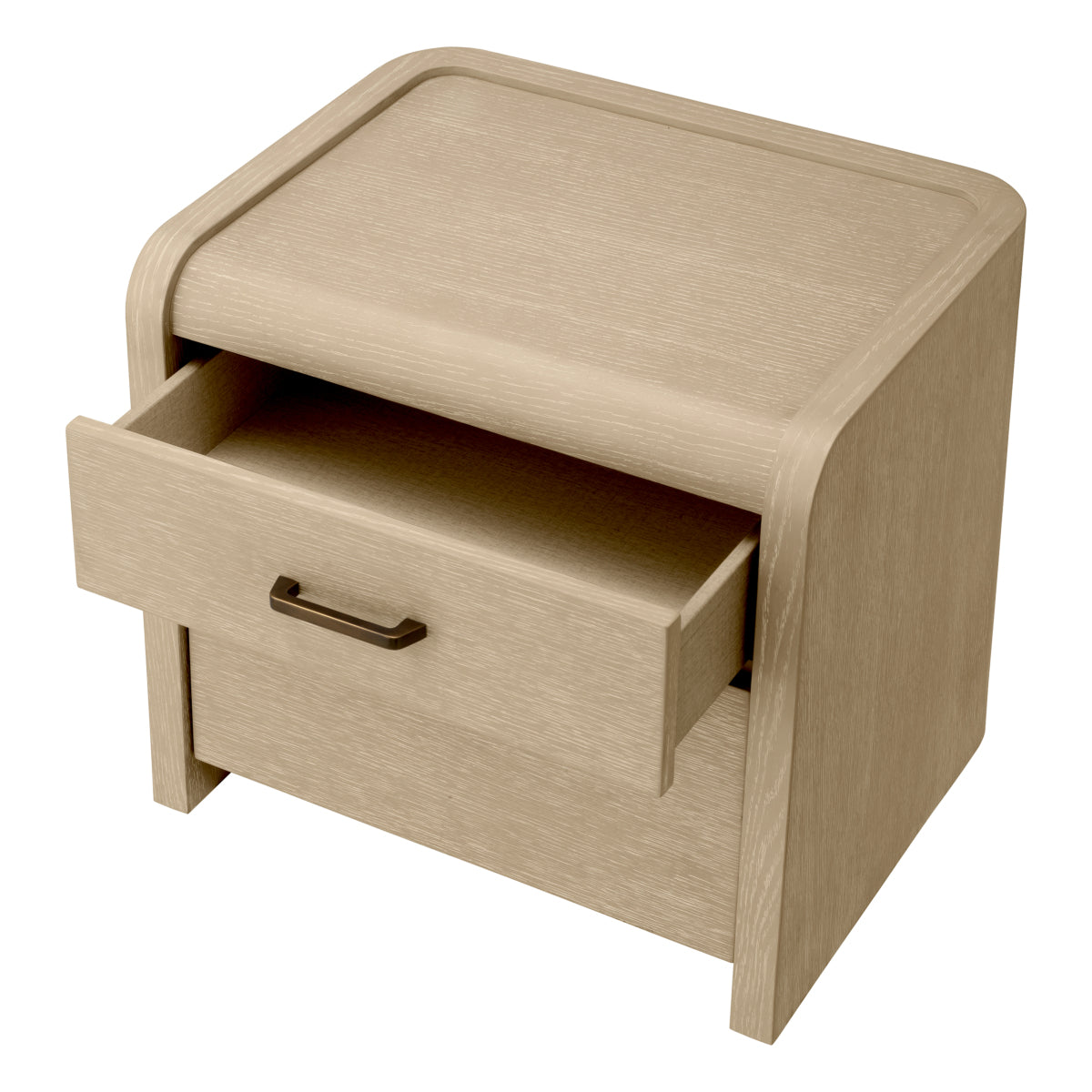 Oak 2-Drawer Nightstand Joane | Eichholtz Miami