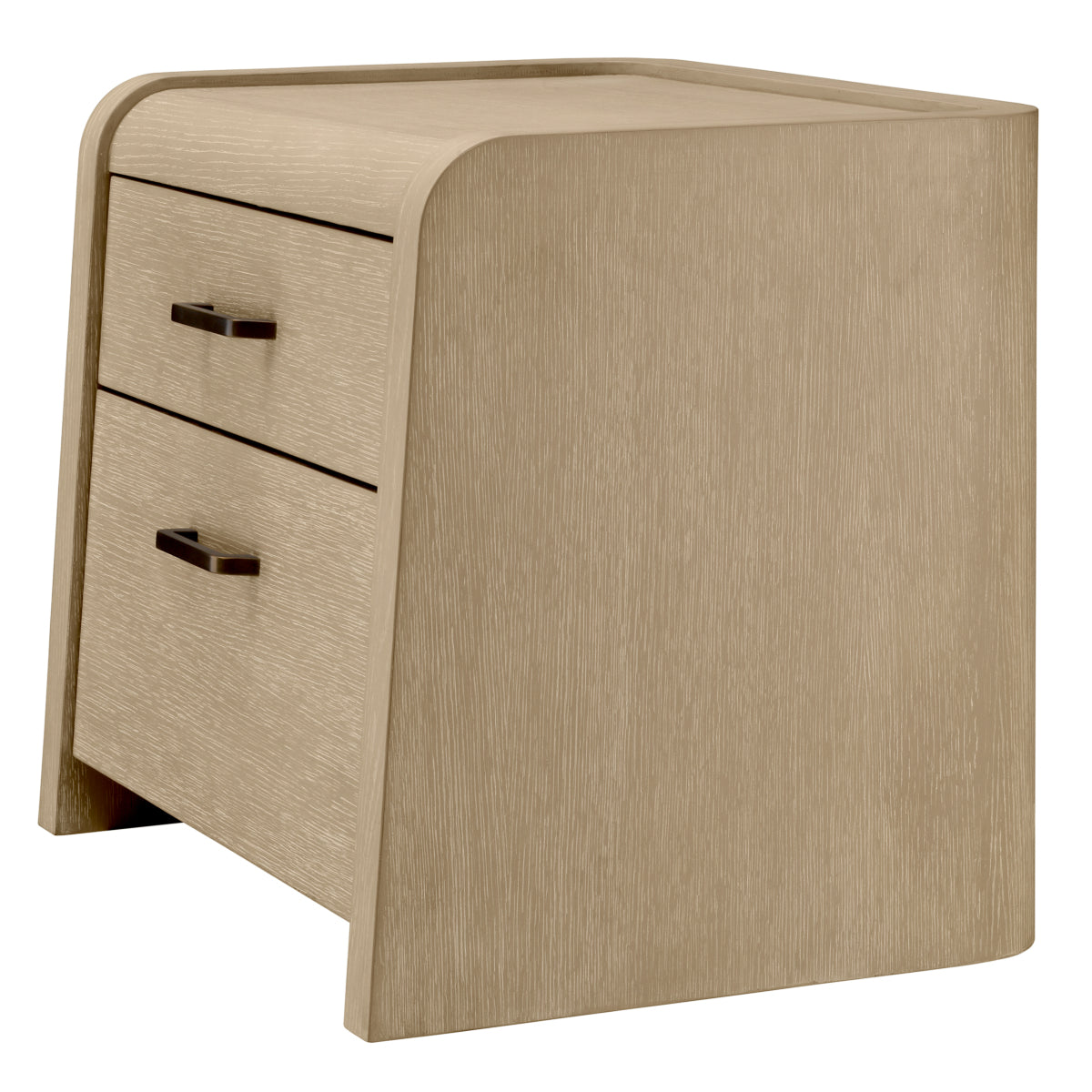 Oak 2-Drawer Nightstand Joane | Eichholtz Miami