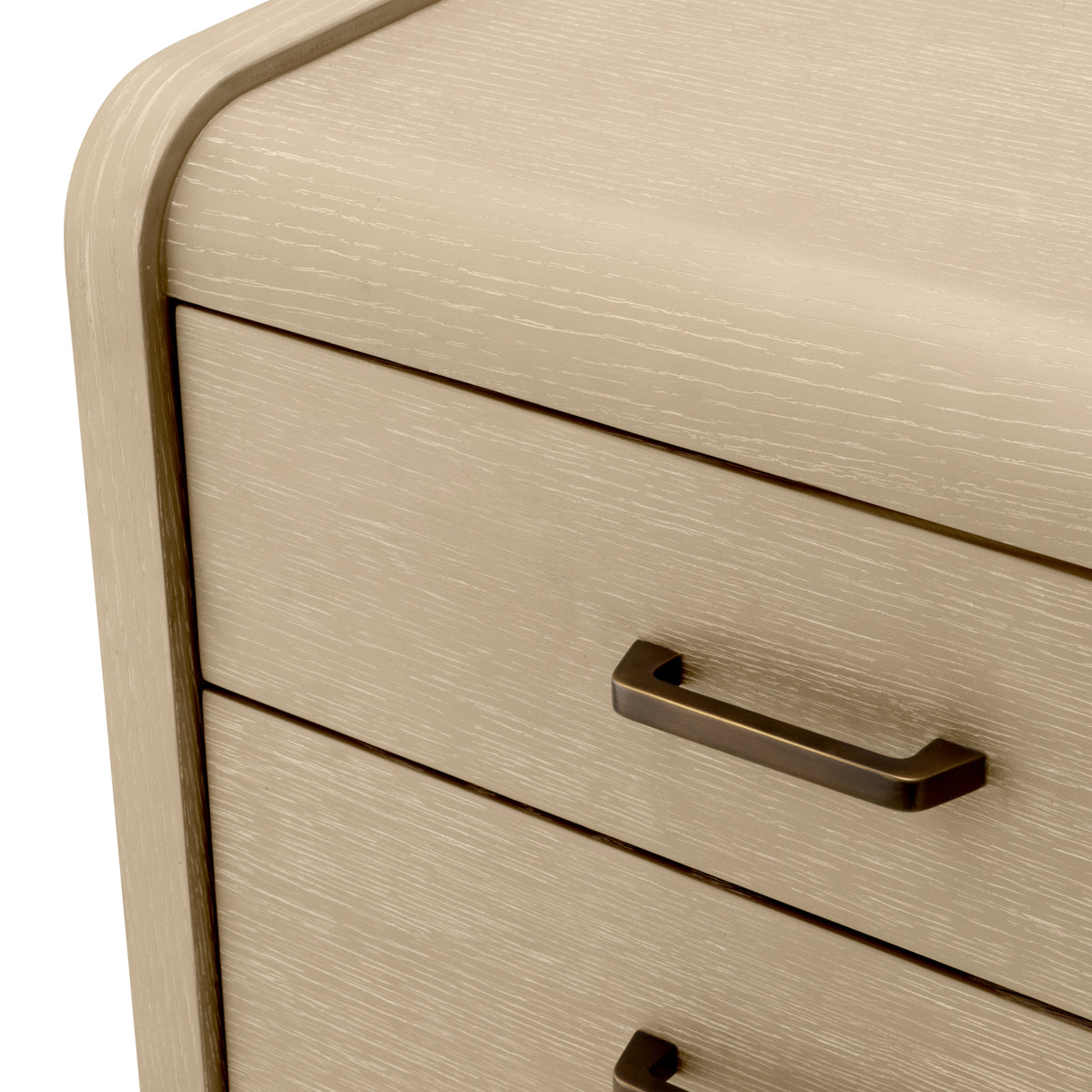 Oak 2-Drawer Nightstand Joane | Eichholtz Miami
