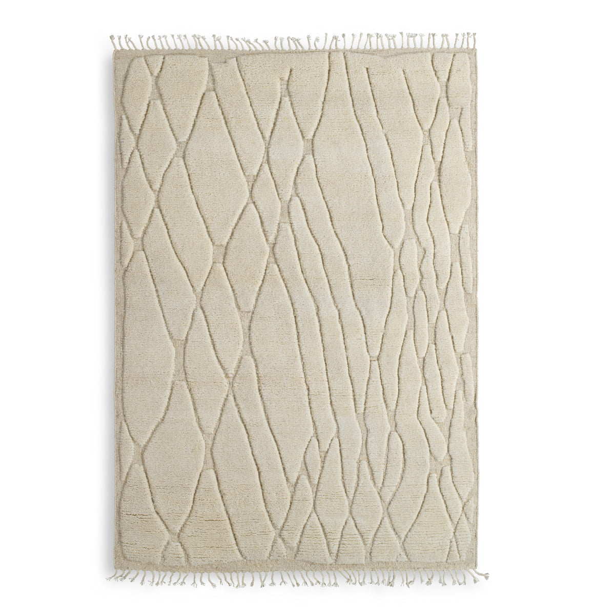 Ivory Wool Carpet Coralie | Eichholtz Miami