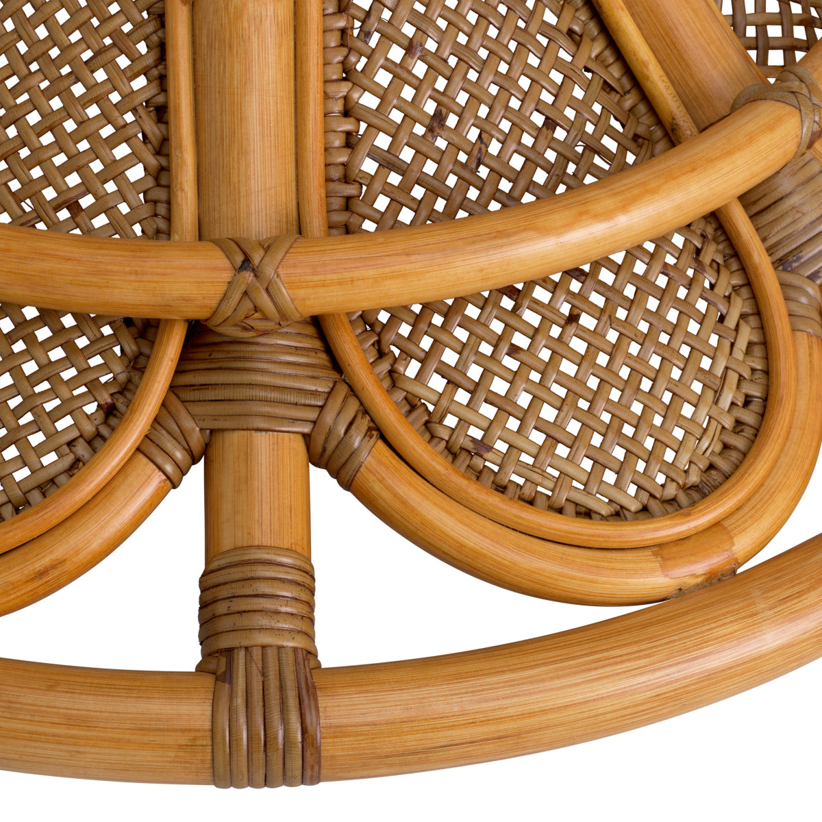 Natural Rattan Center Table Colony | Eichholtz Miami