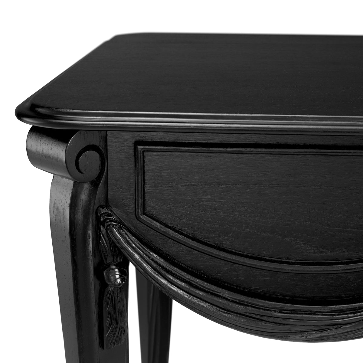 Wooden Black Desk Zafiro | Eichholtz Miami