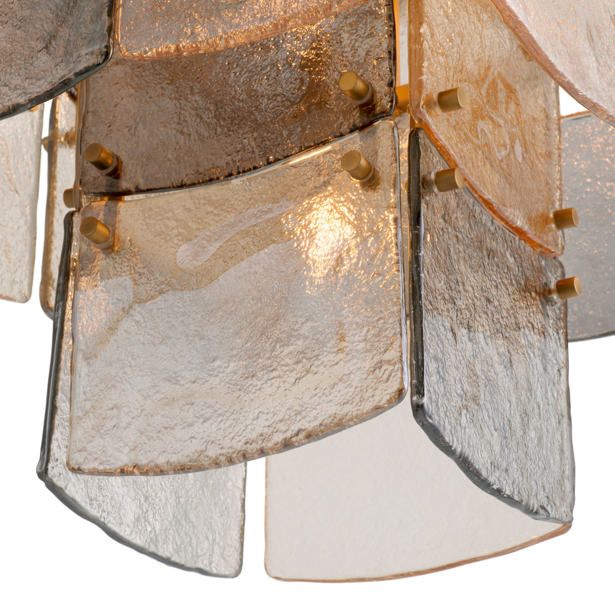 Glass Tiered Chandelier Laurent | Eichholtz Miami
