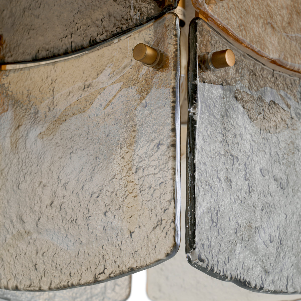 Glass Tiered Chandelier Laurent | Eichholtz Miami