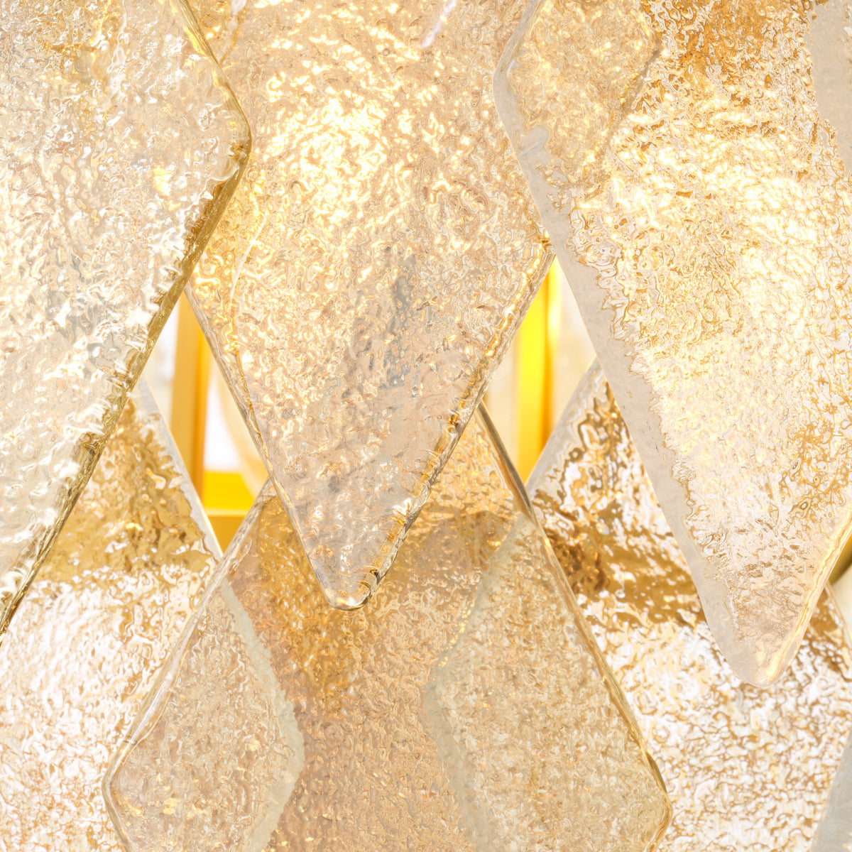 Geometric Glass Chandelier Rhombus | Eichholtz Miami