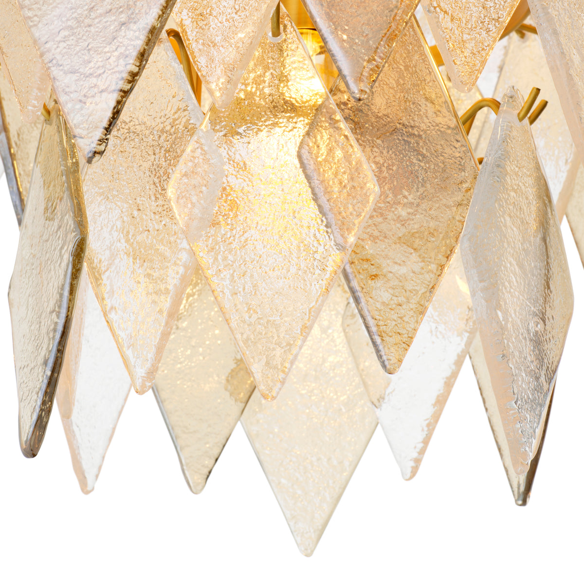 Geometric Glass Chandelier Rhombus | Eichholtz Miami