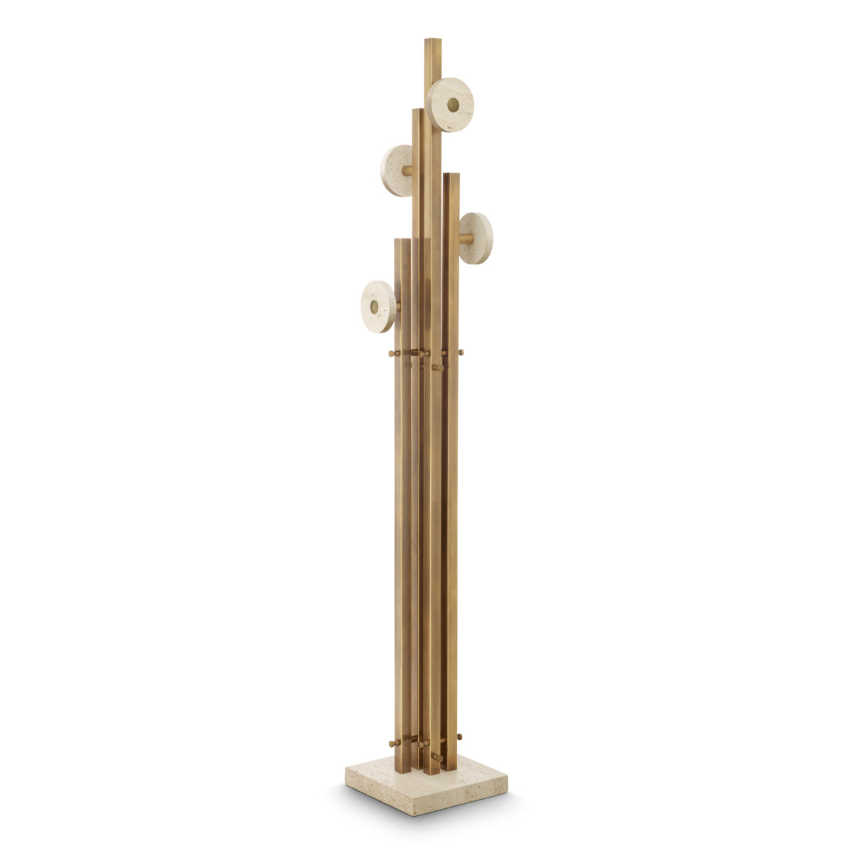 Travertine Base Coat Rack Amadora | Eichholtz Miami
