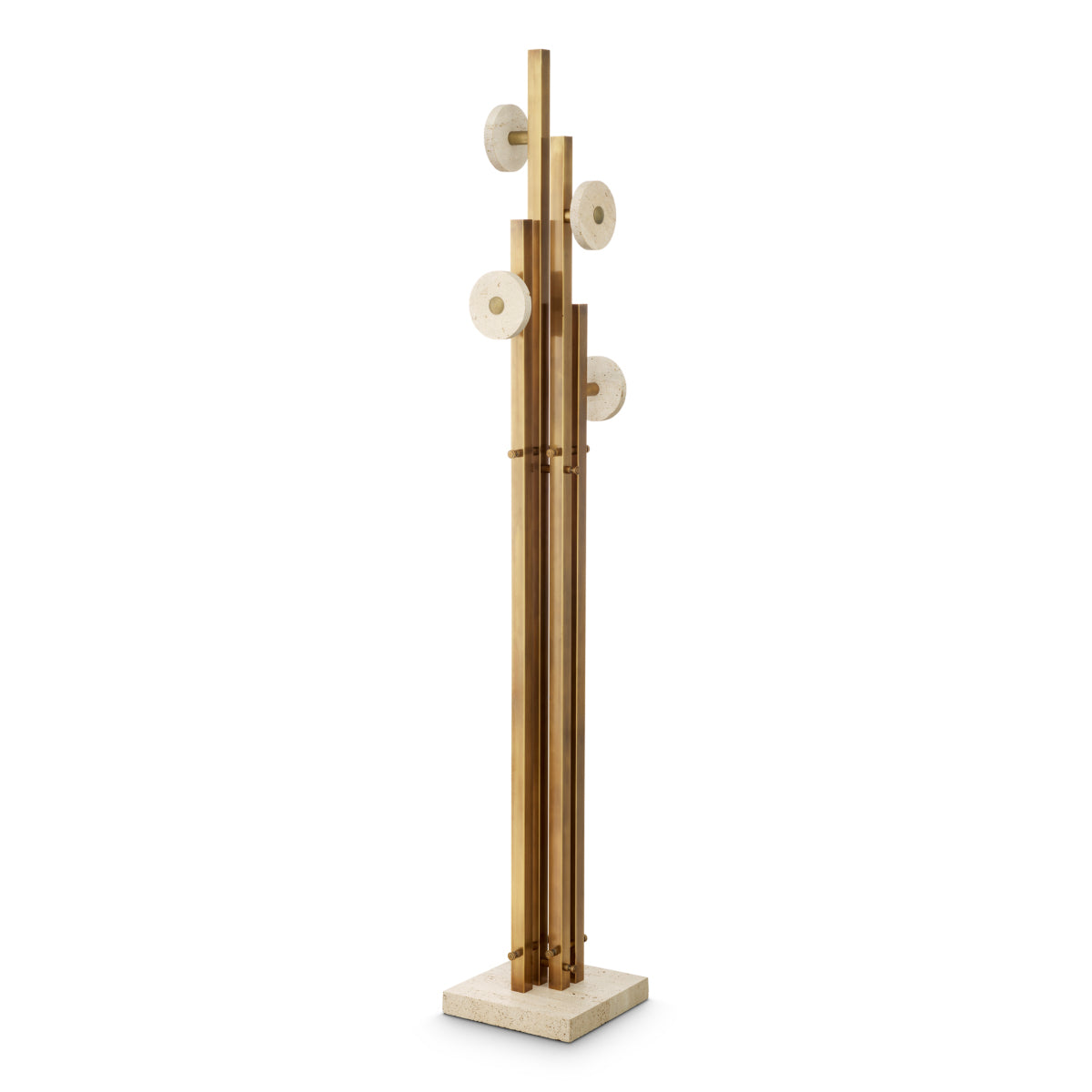 Travertine Base Coat Rack Amadora | Eichholtz Miami