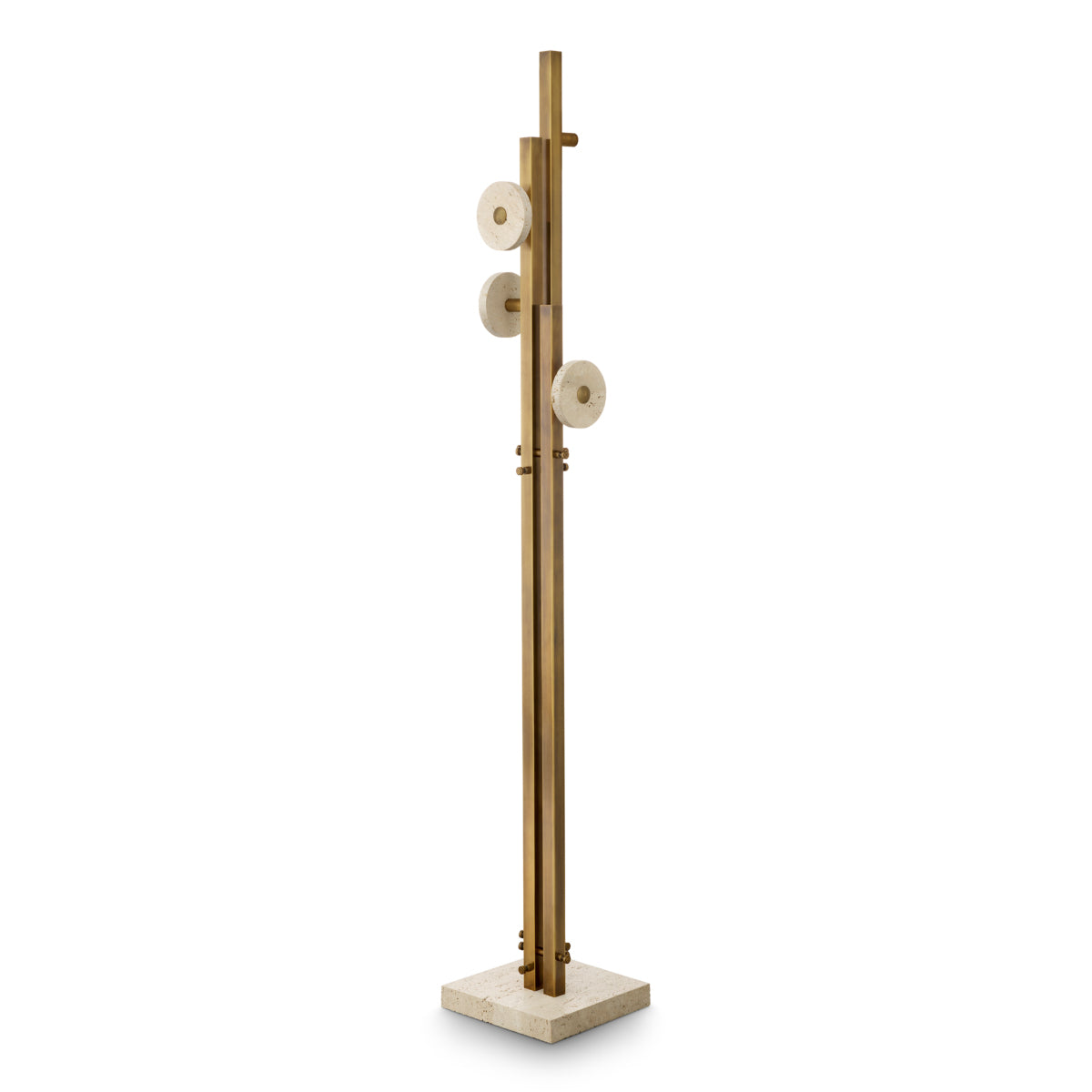 Travertine Base Coat Rack Amadora | Eichholtz Miami
