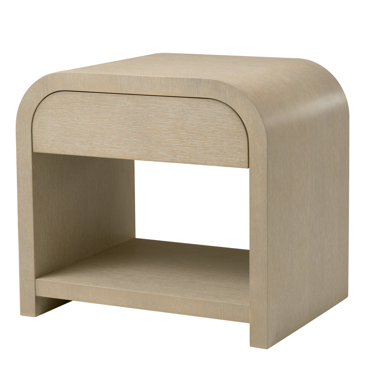 Oak Veneer Nightstand Rhodes | Eichholtz Miami