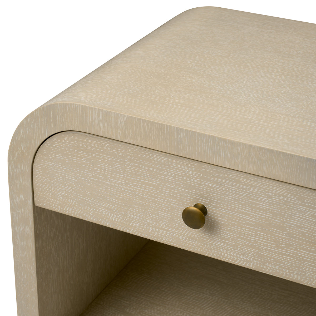 Oak Veneer Nightstand Rhodes | Eichholtz Miami