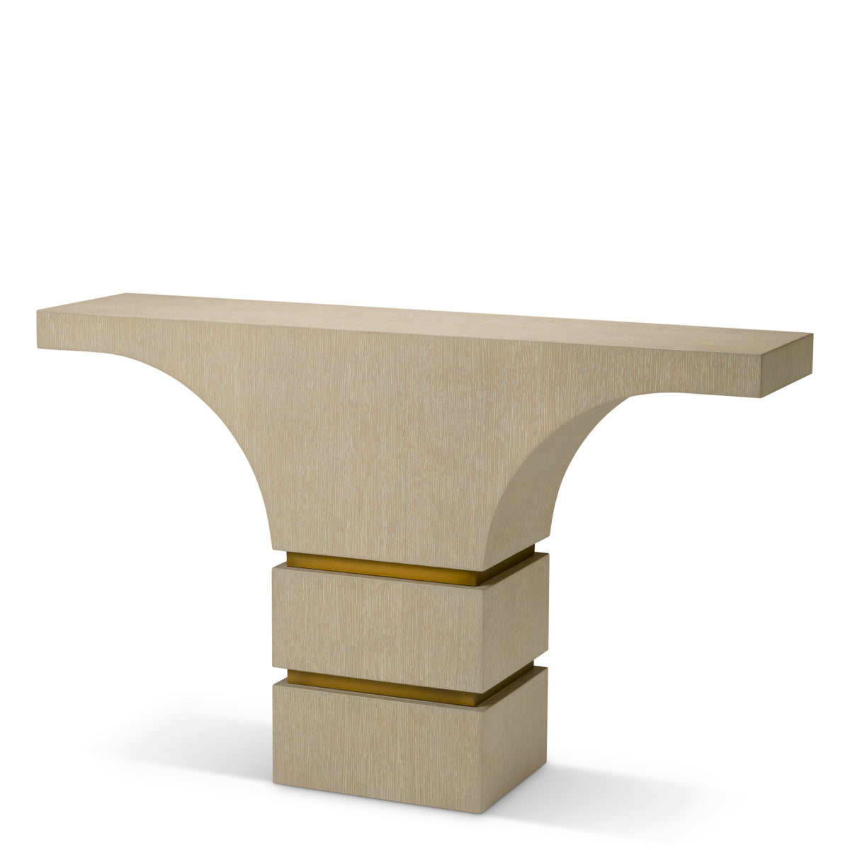 Oak Veneer Console Table Thaddeus | Eichholtz Miami