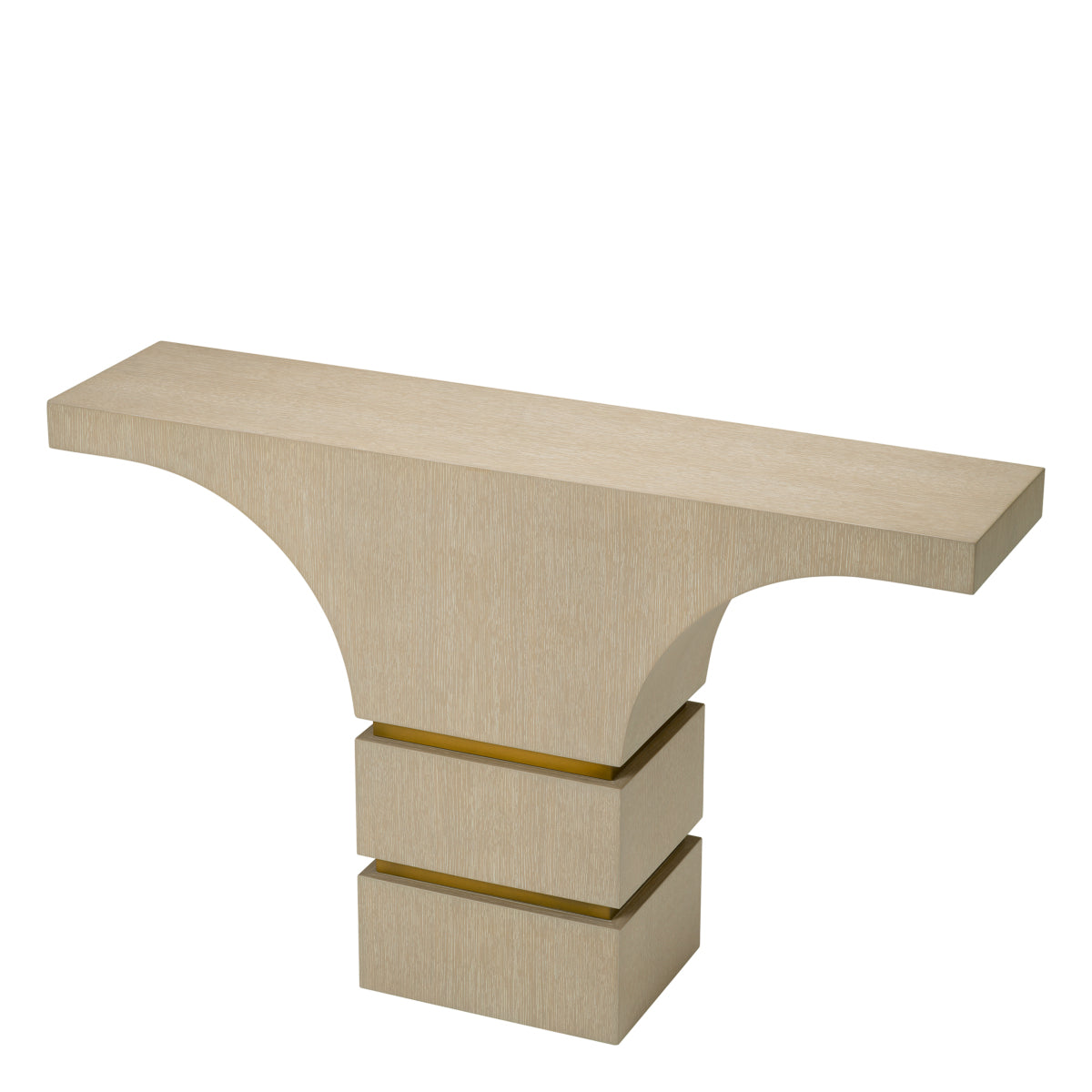 Oak Veneer Console Table Vauban | Eichholtz Miami