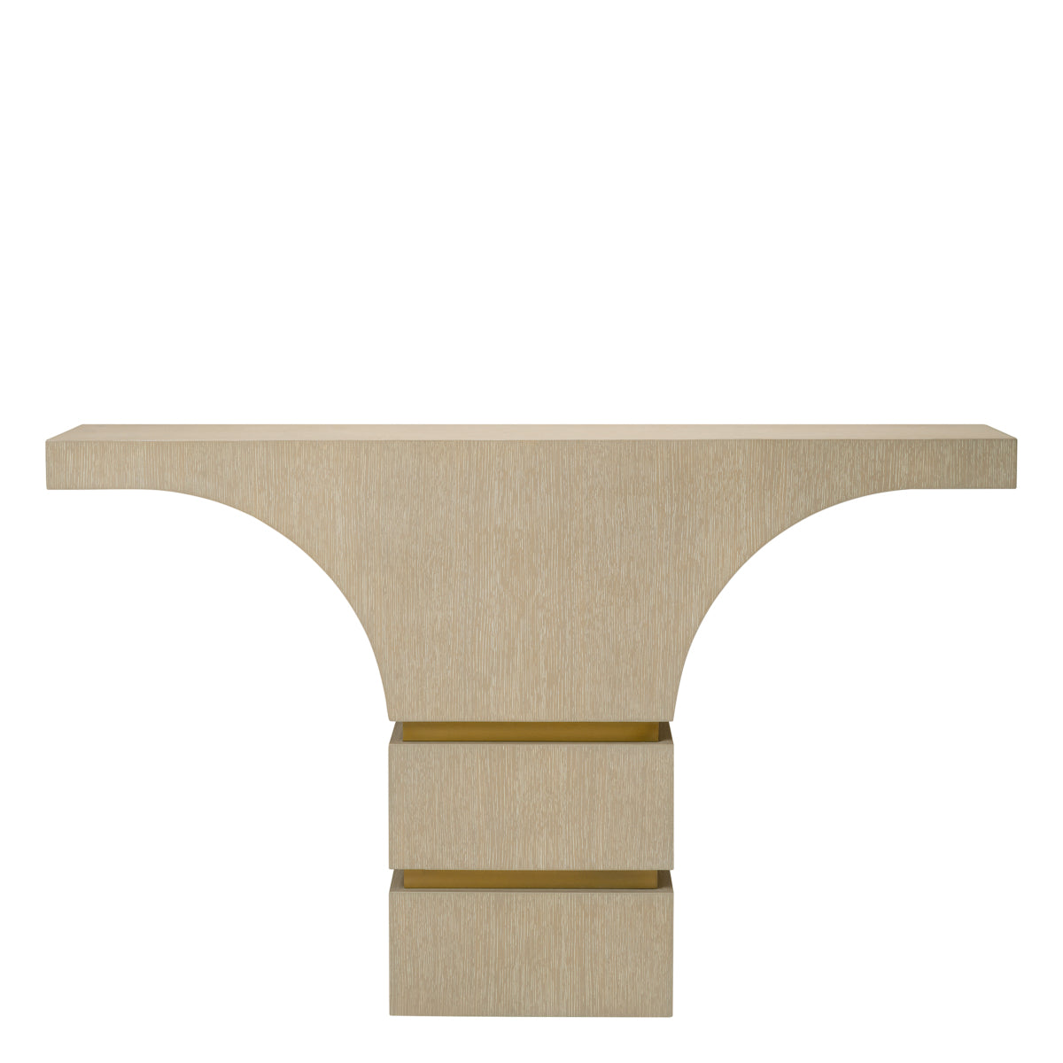 Oak Veneer Console Table Vauban | Eichholtz Miami