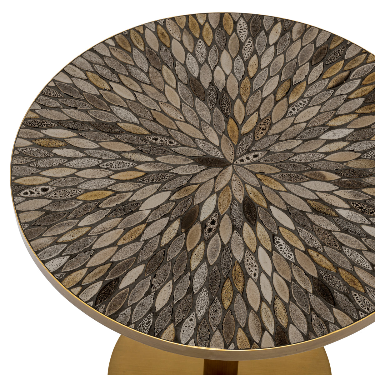 Antique Brass Dining Table Declan | Eichholtz Miami