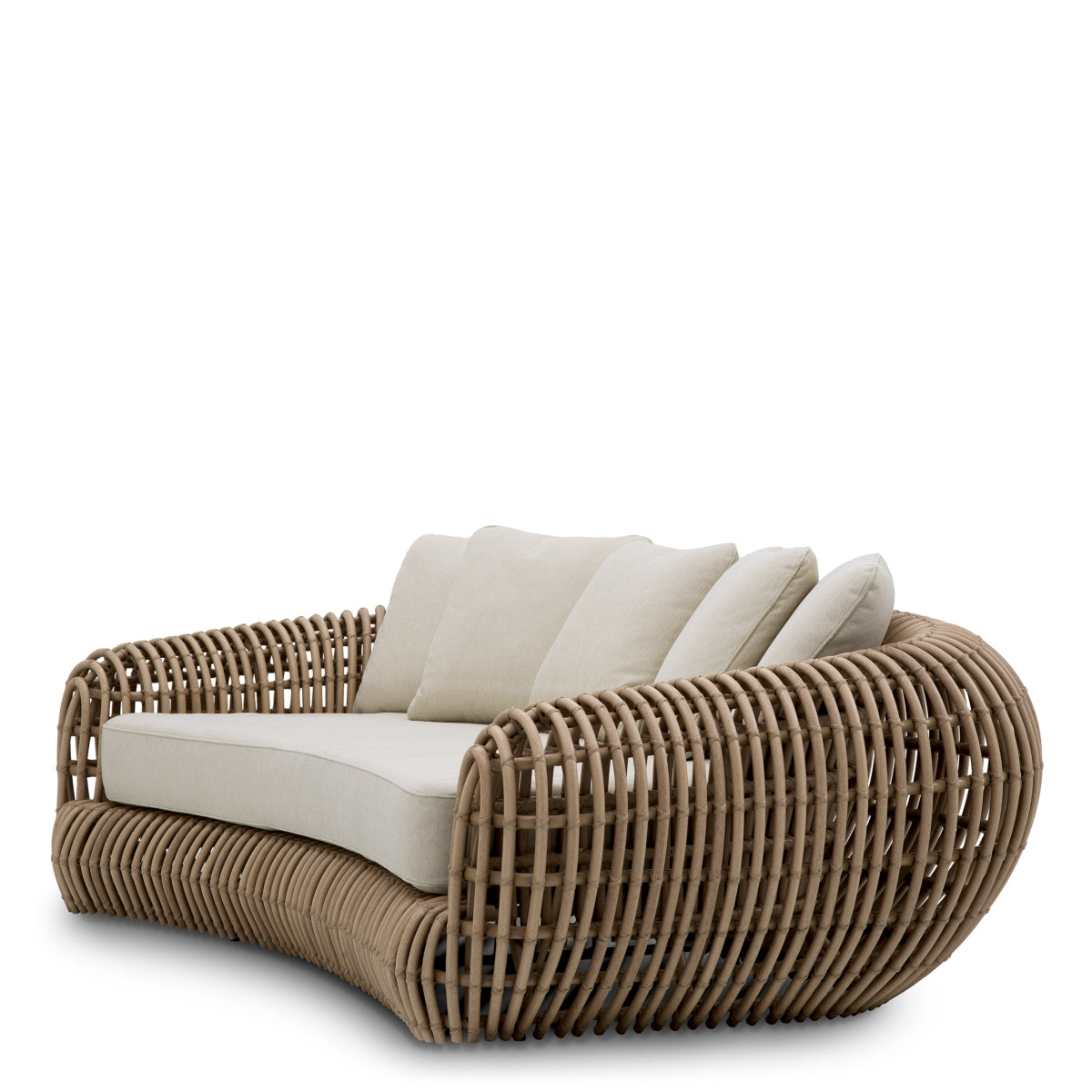 Cushioned Outdoor Sofa Siderno | Eichholtz Miami
