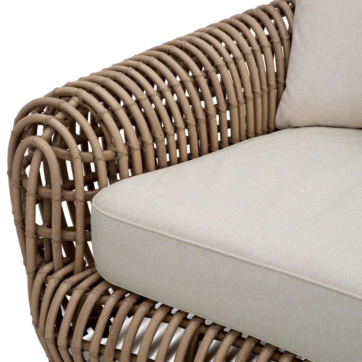 Cushioned Outdoor Sofa Siderno | Eichholtz Miami