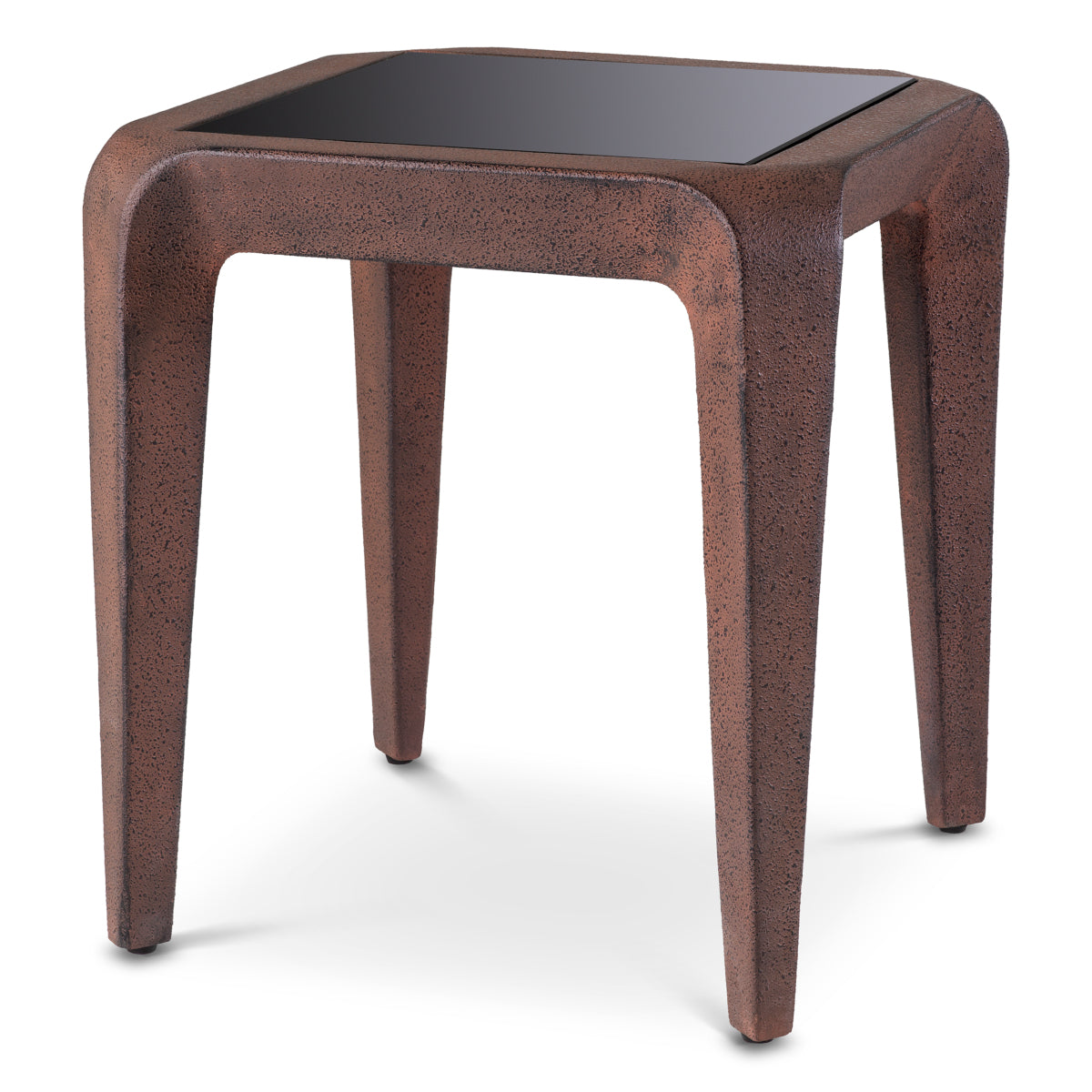 Oxidized Aluminum Side Table Quentin | Eichholtz Miami