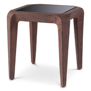 Oxidized Aluminum Side Table Quentin | Eichholtz Miami