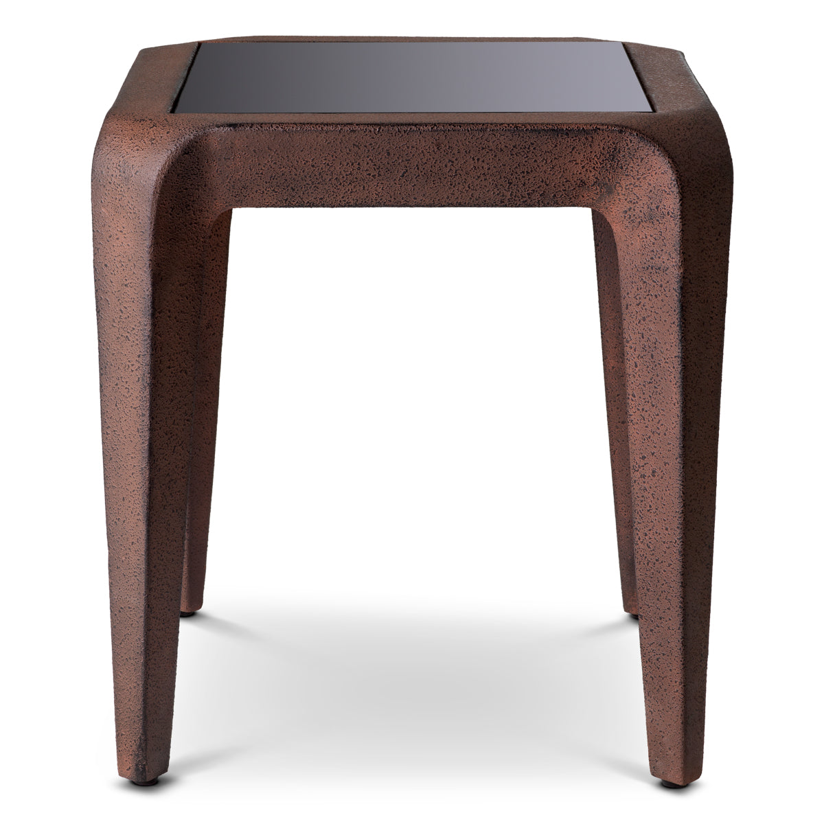 Oxidized Aluminum Side Table Quentin | Eichholtz Miami