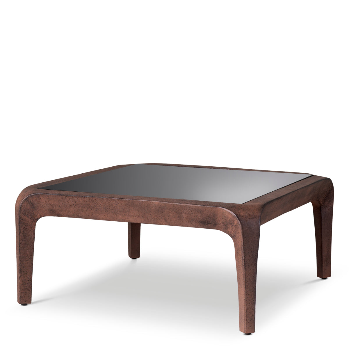 Oxidized Aluminum Coffee Table Quentin | Eichholtz Miami