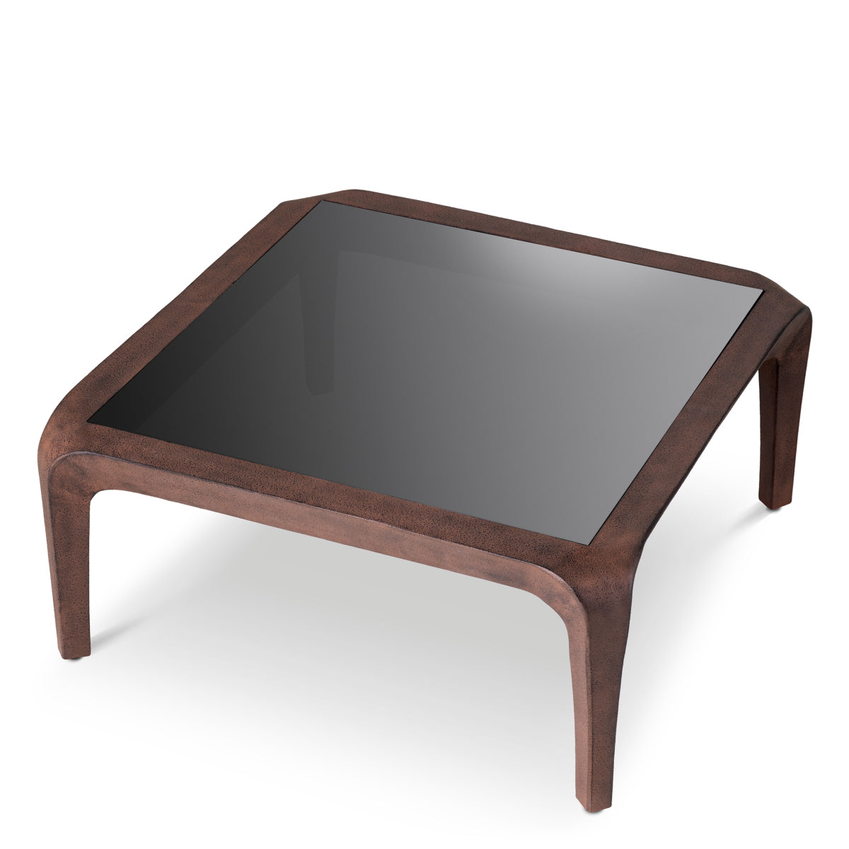 Oxidized Aluminum Coffee Table Quentin | Eichholtz Miami