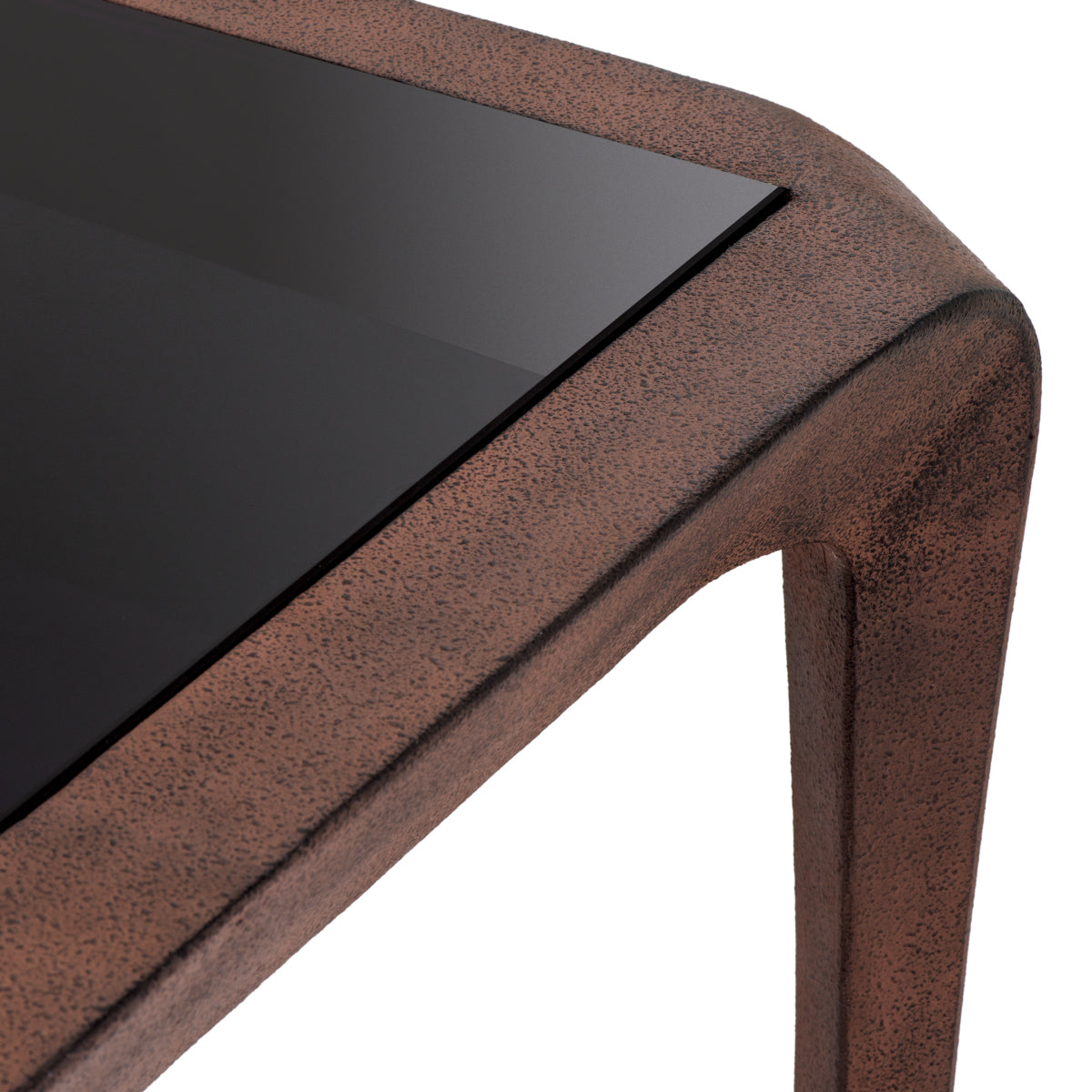 Oxidized Aluminum Coffee Table Quentin | Eichholtz Miami