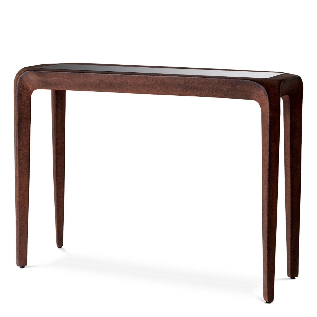Oxidized Aluminum Console Table Quentin | Eichholtz Miami