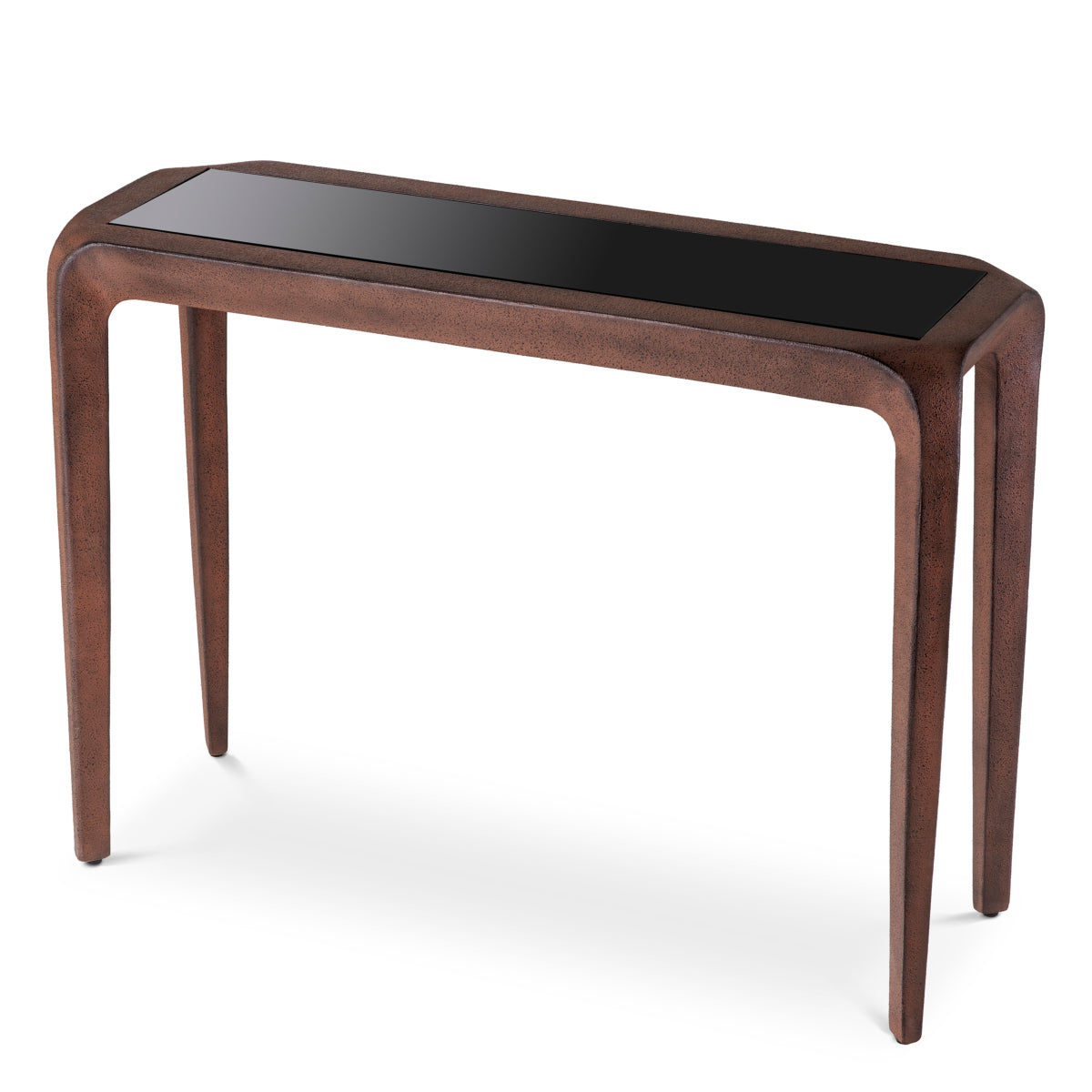Oxidized Aluminum Console Table Quentin | Eichholtz Miami