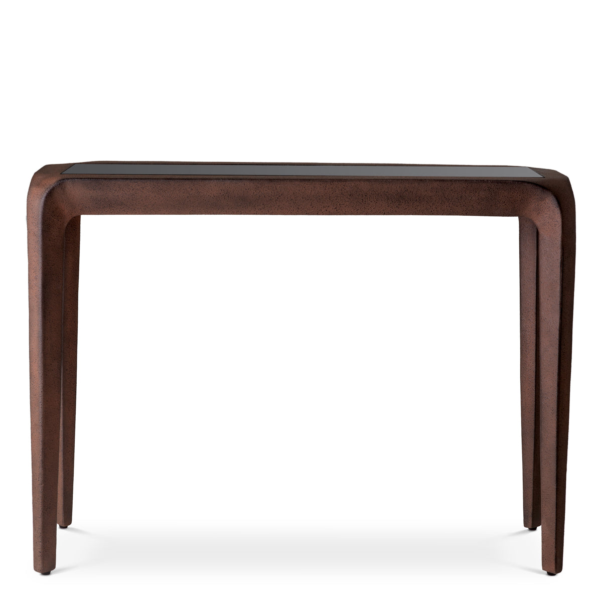 Oxidized Aluminum Console Table Quentin | Eichholtz Miami