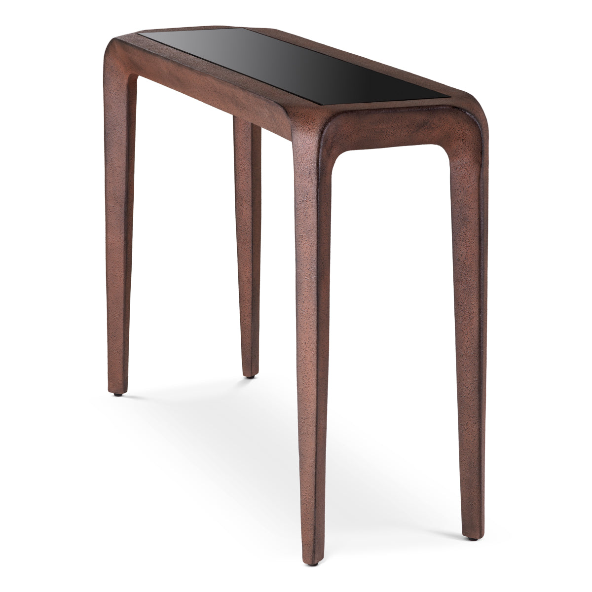 Oxidized Aluminum Console Table Quentin | Eichholtz Miami