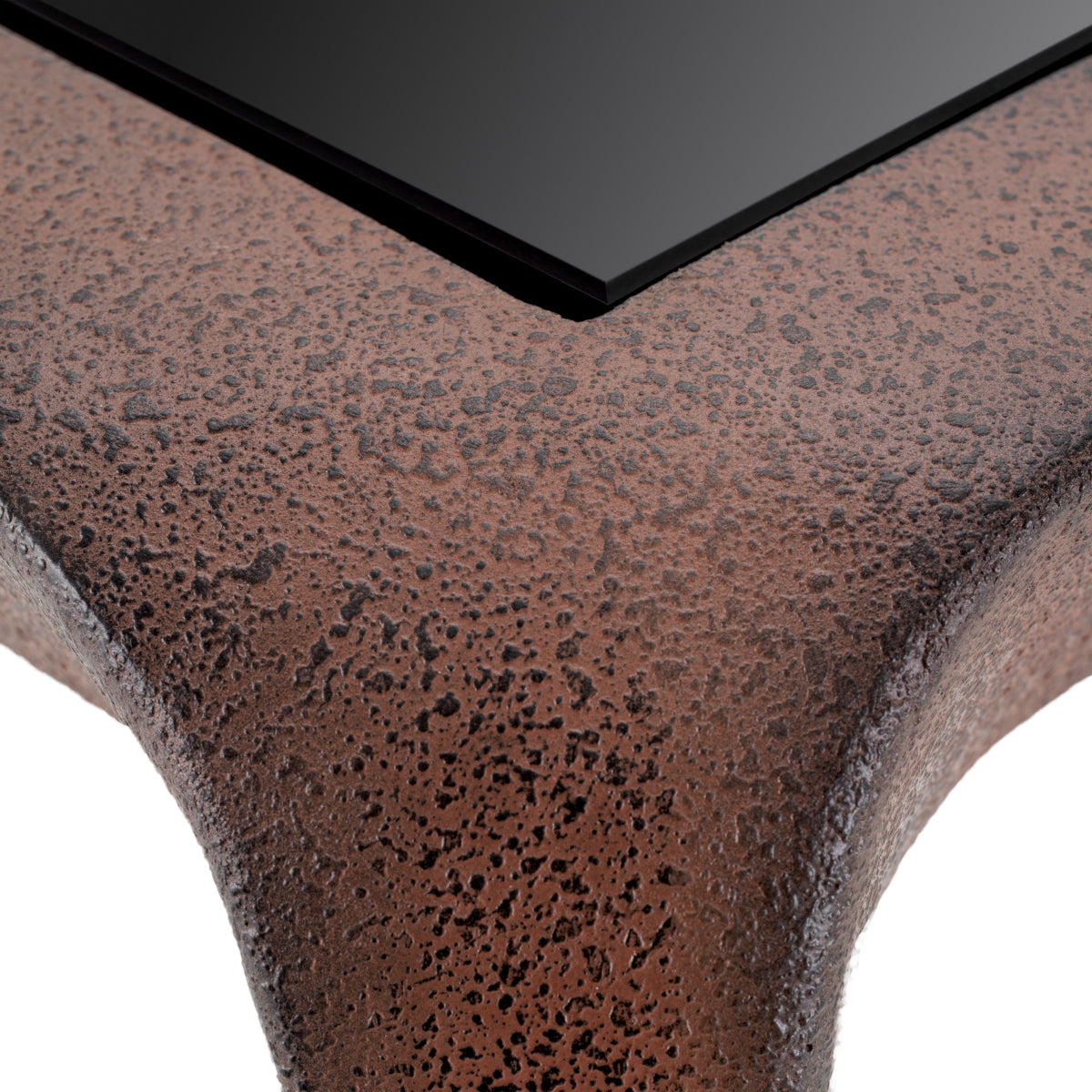 Oxidized Aluminum Console Table Quentin | Eichholtz Miami