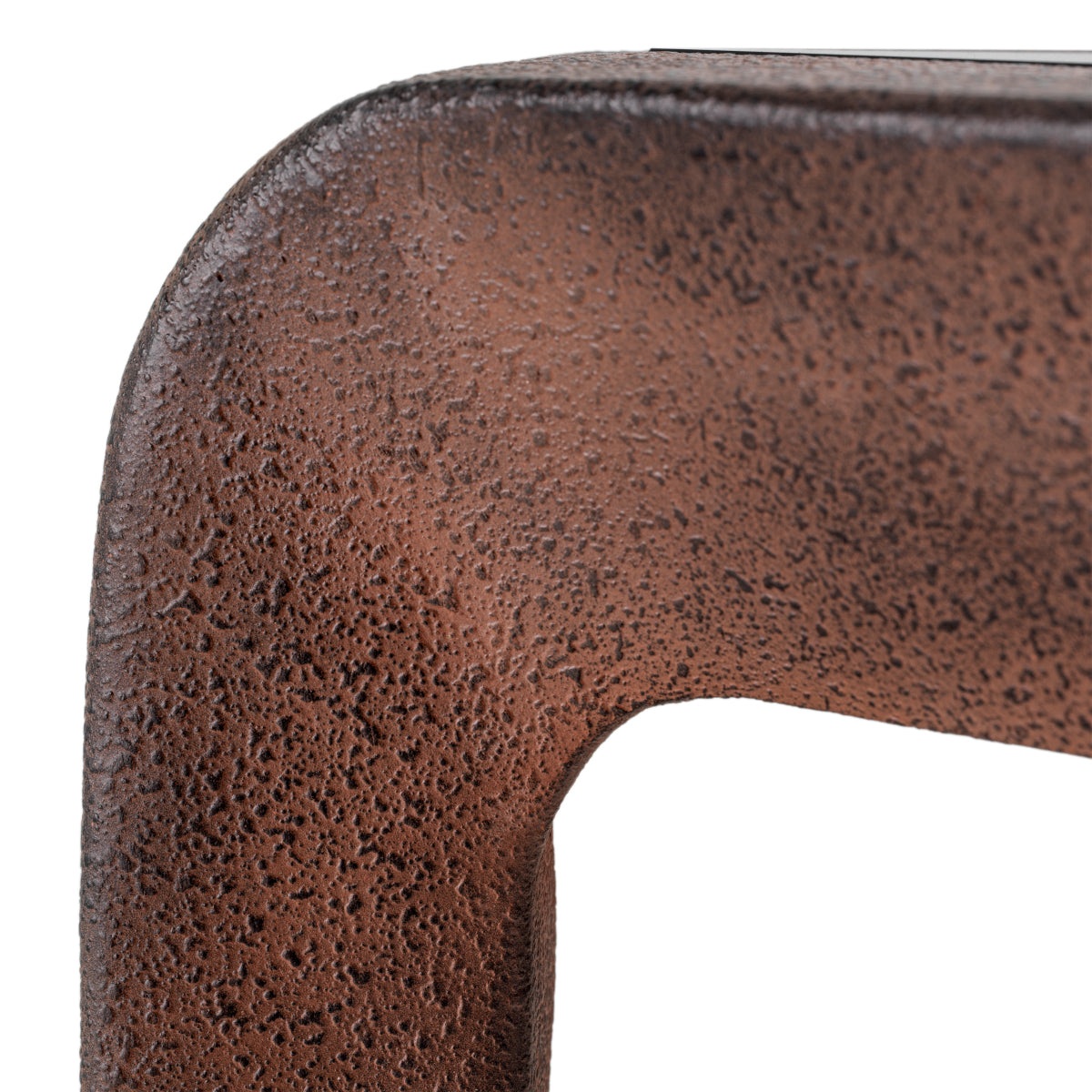 Oxidized Aluminum Console Table Quentin | Eichholtz Miami