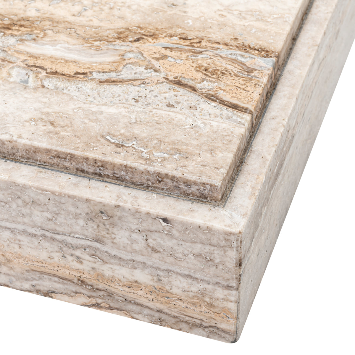 Square Travertine Coffee Table Sartoria | Eichholtz Miami